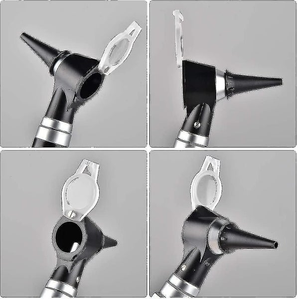 Otoscope With Led Portable Handheld Ear Check Magnifier With 8 Caps Carousel 3