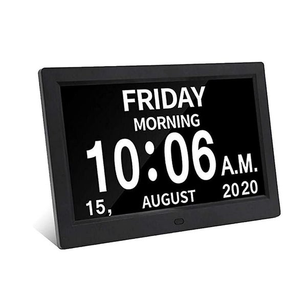 Clocks 8 Inches Calendar Clocks Day Date Clock Digital Clock Digits Carousel 1