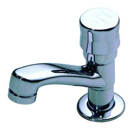 SYMMONS Low Arc, Chrome, Symmons, Cast Brass, 1.5gpm 24VL28 Carousel 1