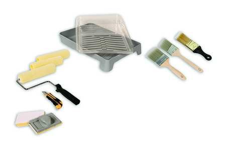ABILITY ONE Paint Roller Kit, 9" L, 3/8" Nap 38RX46 Carousel 1