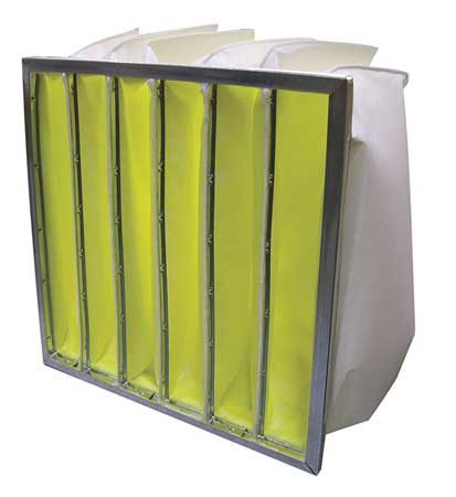 GLOBAL FINISHING SOLUTIONS Paint Collector Filter Bag, 20" W 4GGX3 Carousel 1