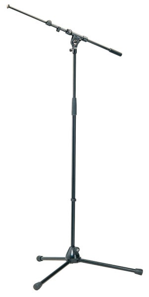 K&M - 21090-300-55 - Mic Stand - Telescopic Microphone Stands - Boom Arm Carousel 1
