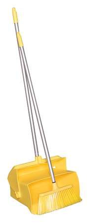 VIKAN Lobby Broom and Dust Pan, 37 in Handle L 53UD09 Carousel 1