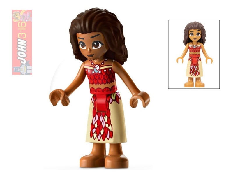 * MOANA * - GORGEOUS LEGO DISNEY PRINCESS MINIFIGURE - BRAND NEW! Carousel 1
