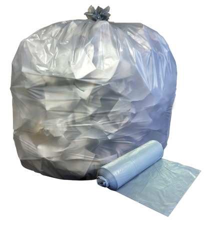 ABILITY ONE Trash Bag, 30 gal., Clear, PK500 5KRA2 Carousel 1