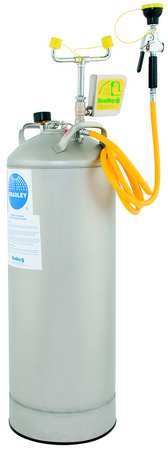 BRADLEY Portable Eye Wash w/ Drench Hose, 15 gal. 4R983 Carousel 1