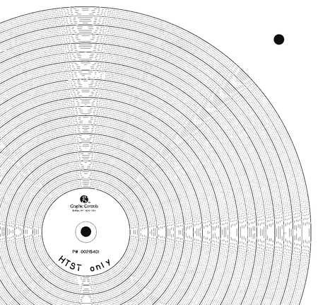 GRAPHIC CONTROLS Circular Paper Chart, , 100 pkg 5MER5 Carousel 1
