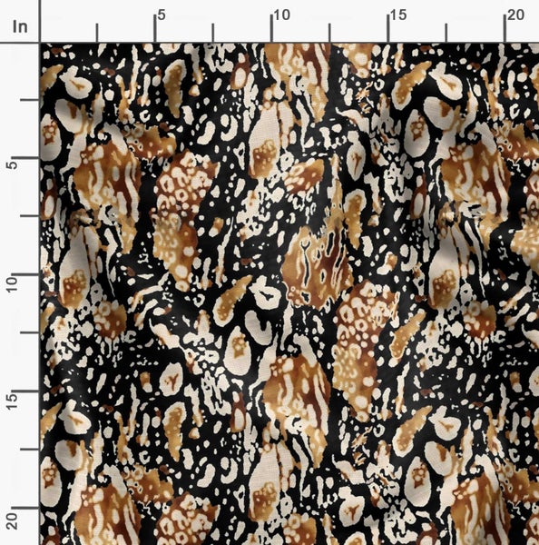Soimoi Geometric Print, Poly Taffeta Fabric, Decor Sewing Fabric by The Yard 56 Carousel 2
