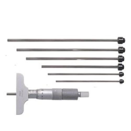 Mitutoyo Depth Micrometer 0-150mm x 100mm Base Carousel 1