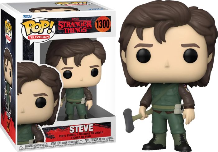 Stranger Things 4 - Steve in Hunter Outfit Pop! Vinyl Figure Carousel 1