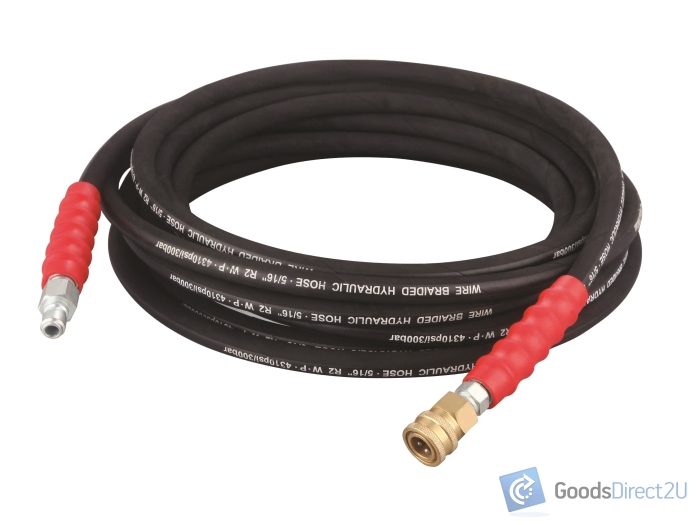 Steel Braided Rubber Hose - 10m Carousel 1