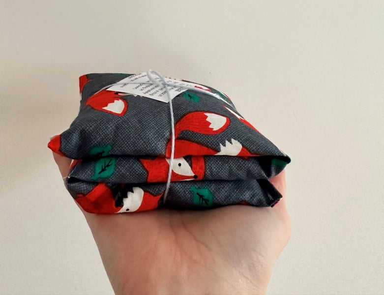 Wheat pack / Wheat Bag - handmade in New Zealand - Foxes Carousel 2
