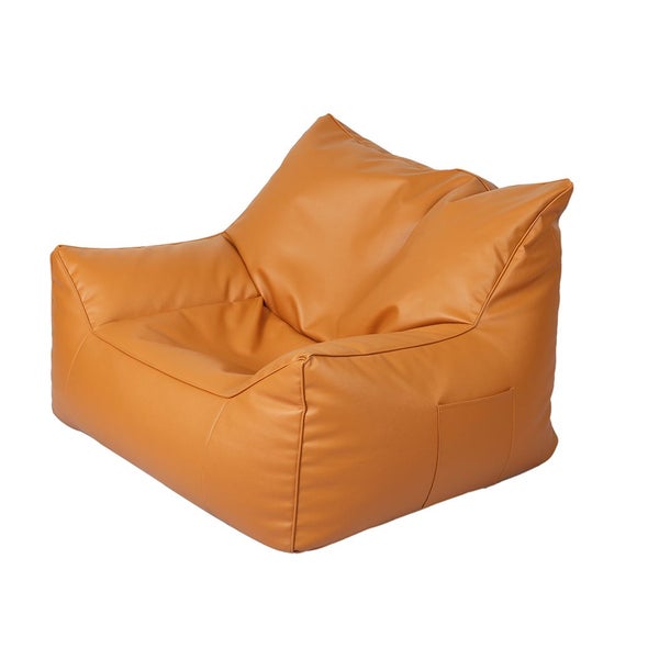 Marlow Bean Bag Chair Cover PU Indoor Home Game Lounger Seat Lazy Sofa Large Carousel 1