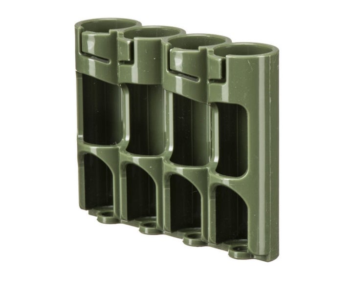 Storacell SlimLine 4 AA Pack Battery Caddy (Military Green) Carousel 1