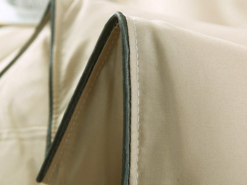 200x150cm 4-Piece Summer Cool Feeling Bedding Set Cooling Quilt Blanket - Khaki Carousel 5