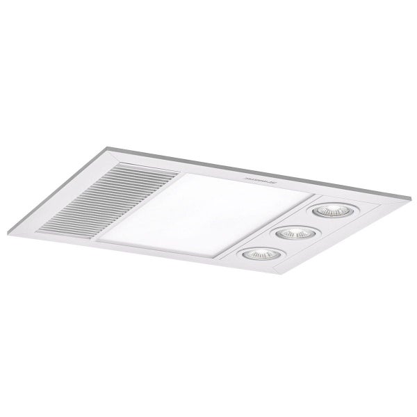 Martec Linear Mini 3-in-1 Bathroom Heater with 3 Heat Lamps, Exhaust Fan and ... Carousel 1
