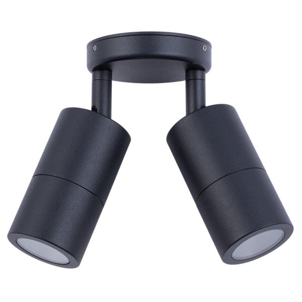 CLA Double Adjustable Outdoor Wall Pillar Light Carousel 1