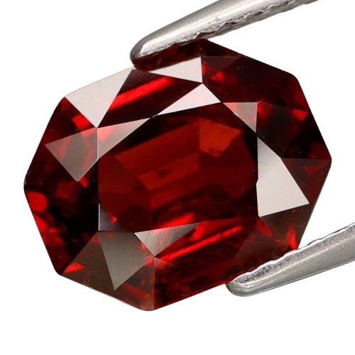 3.08CT SPLENDID FANCY CUT 100% NATURAL ORANGE RED SPESSARTITE Carousel 1