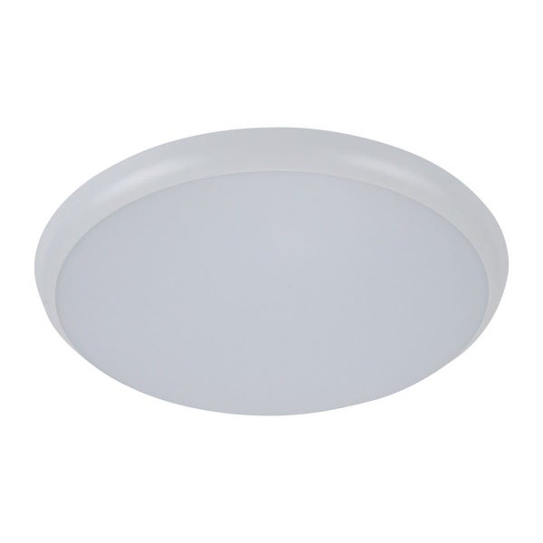 Domus Solar 35W LED Tri Colour Dimmable Slimline Round Oyster Light Carousel 1