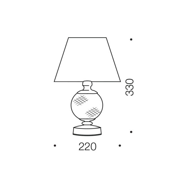 Telbix Vivian Table Lamp Carousel 3