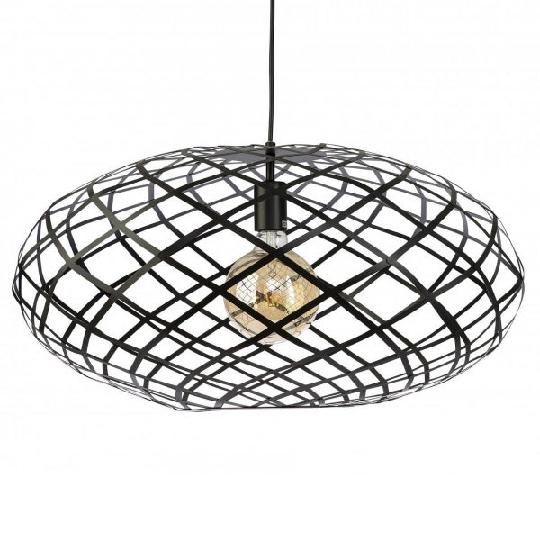 Fiorentino Wembley Medium Modern Abstract Metal 1L Ovoid Pendant Light 650mm Carousel 1