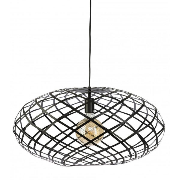 Fiorentino Wembley Medium Modern Abstract Metal 1L Ovoid Pendant Light 650mm Carousel 2