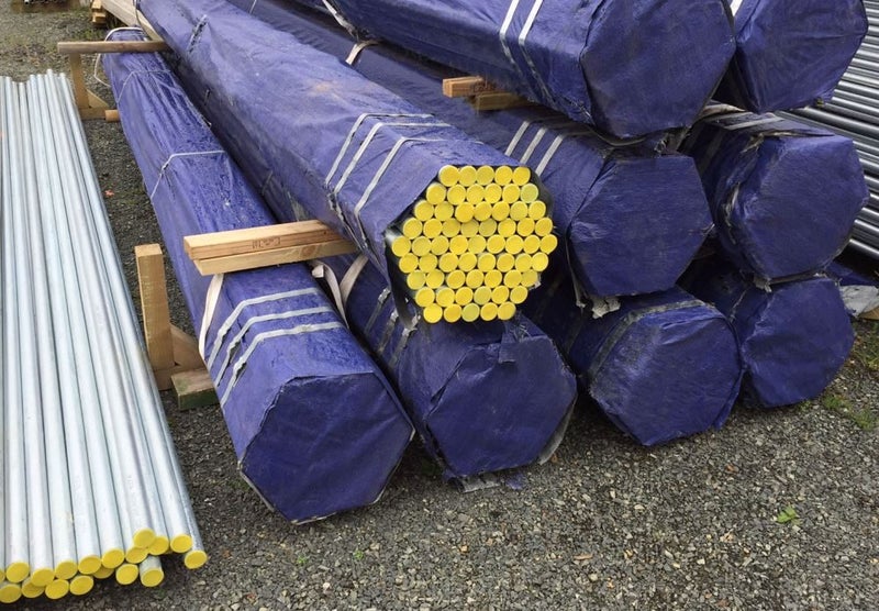 TNC HD.Galvanised Scaffold Pipe (OD 48.3mm X 5800mm full length) - Per Bundle Carousel 1