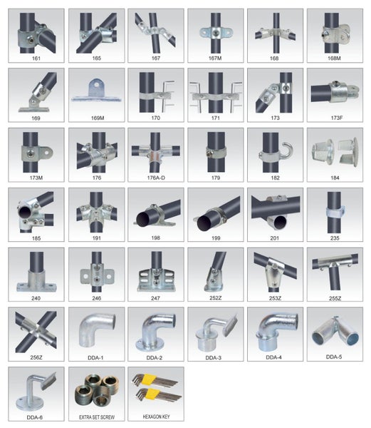 TNC HD.Galvanised Scaffold Pipe (OD 48.3mm X 5800mm full length) - Per Bundle Carousel 3