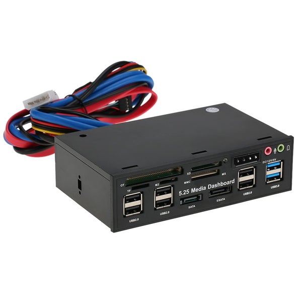 Multi-Function USB 3.0 Hub eSATA SATA Port Internal Card Reader PC Carousel 1