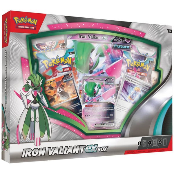 Pokemon TCG - Iron Valiant ex Box Carousel 1