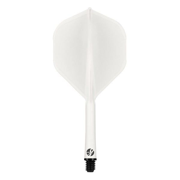 Shot Darts - NEW Flight Deck Flights & Shafts - White - Standard Carousel 1