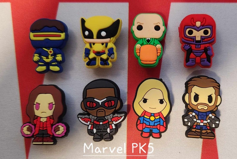 Marvel - X-Men Mixed Shoe Charms Pack - Free Shipping** Carousel 1