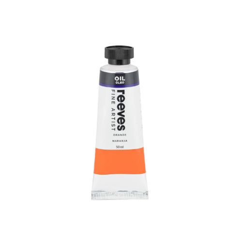 Reeves Fine Artists Oil 50ml Orange Carousel 1