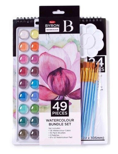 Jasart Byron Watercolour Pan Set Of 49 Carousel 1