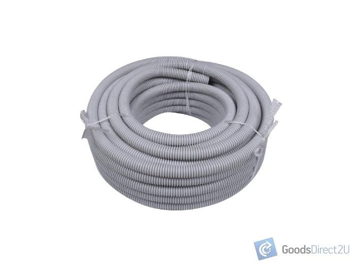 Conduit, Corrugated Flexible - Medium Duty - 32mm x 25M (Grey) - JAJ Carousel 1
