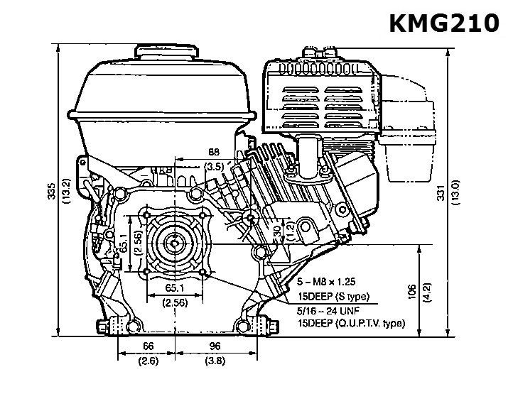 Engine - 4 Stroke - 7HP Carousel 3