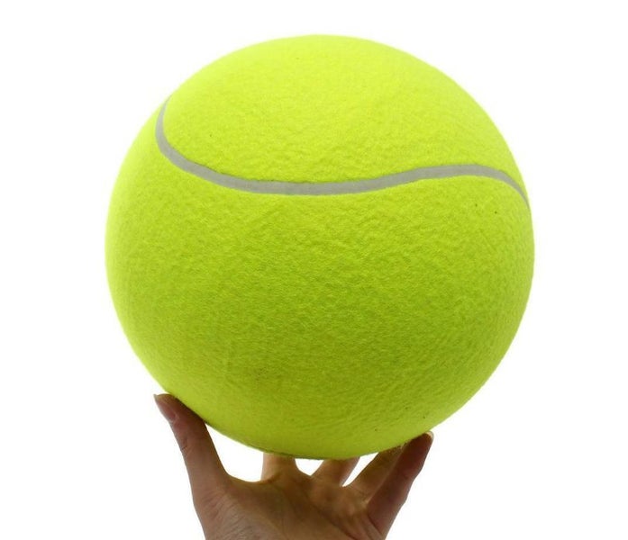 Giant Tennis Ball 24cm Big Outdoor Beach Sports Inflatable Pet Play Dog Toy Carousel 1