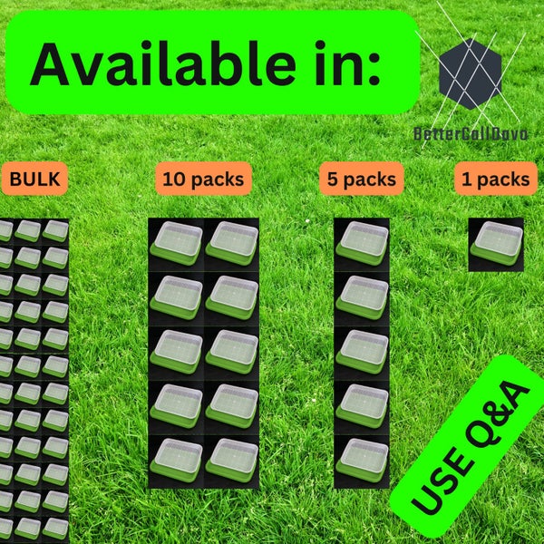 Microgreens Seed Trays - 5 Pack - Sprouting Trays Carousel 2