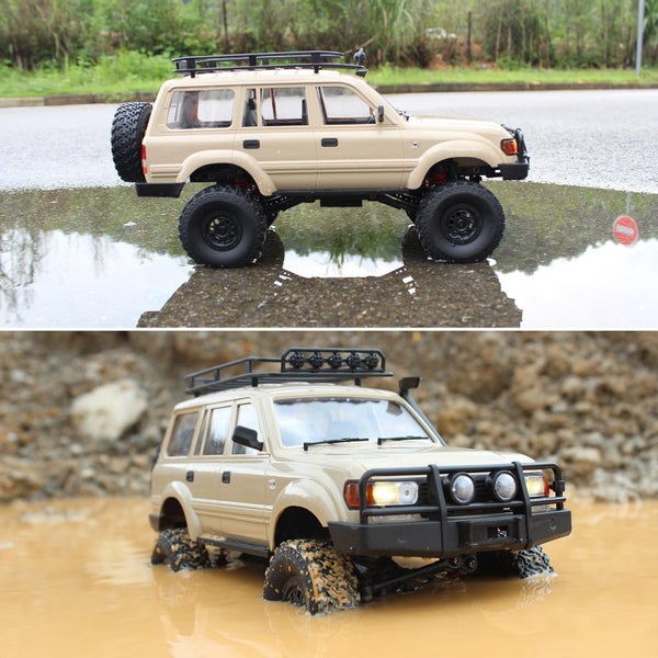 Remote Control Truck for LC80 Model 4WD SUV RC Rock Crawler Off Road Vehicle Car Carousel 2