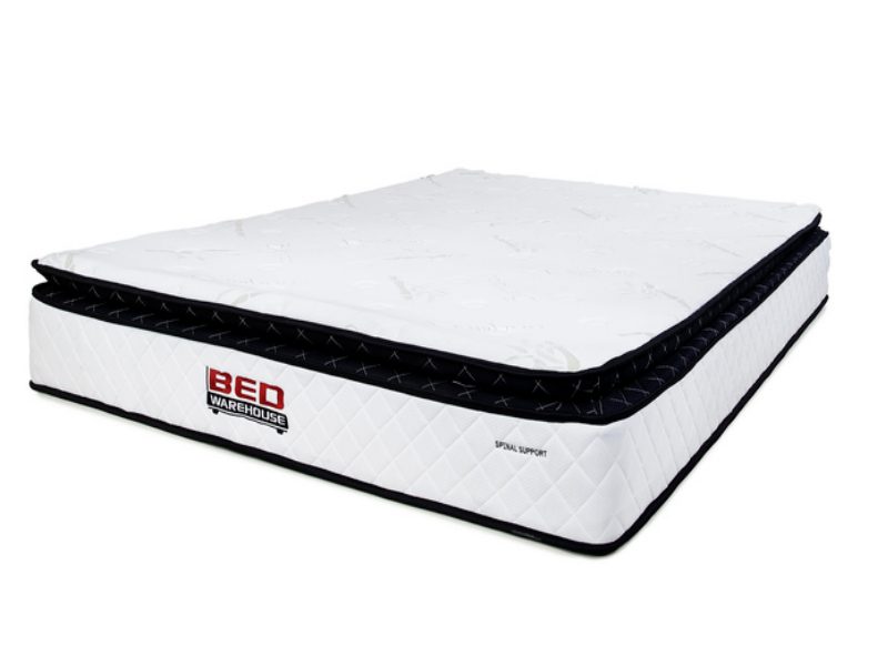 BED WAREHOUSE SPINAL SUPPORT QUEEN MATTRESS Carousel 1