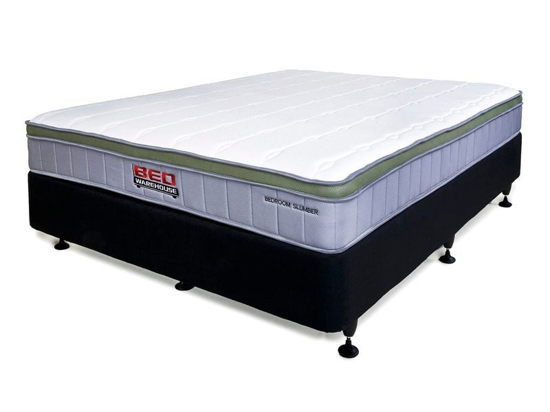 Bed Warehouse Slumber Double Mattress + Base Carousel 1
