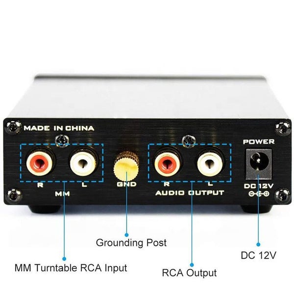 Record Pro RP-111 MM Moving Magnet Phono Stage Pre Amplifier Carousel 2
