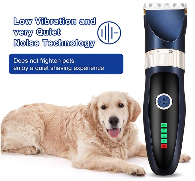 Electric Pet Clipper Pet Hair Clipper Dog Cat Hair Remover Pet Grooming Clippers Carousel 1