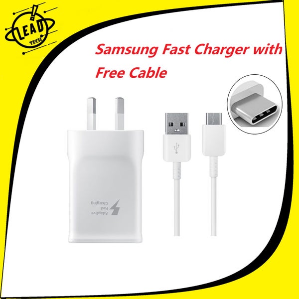 Samsung Galaxy Note 8/Note 9 Fast Charger With Type C cable Samsung Fast Charger Carousel 1