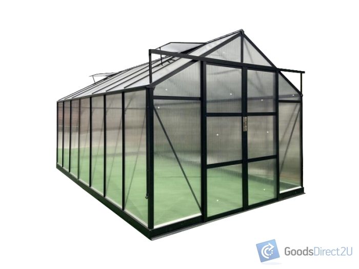 Greenhouse - Polycarbonate - 10mm, 525(L) x 300(W) x 261(H)cm Carousel 1