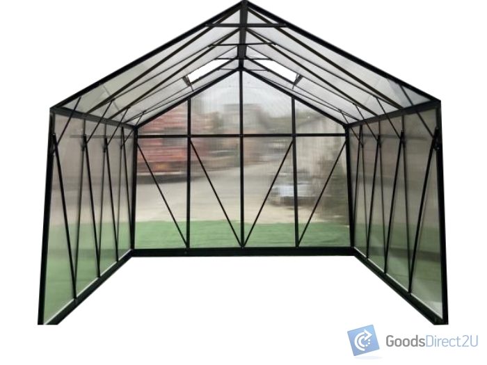 Greenhouse - Polycarbonate - 10mm, 525(L) x 300(W) x 261(H)cm Carousel 20