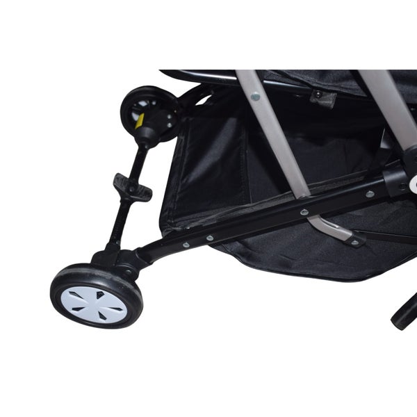 Lightweight Compact Baby Stroller Pram Easy Fold Travel Carry on Plane Black Carousel 15