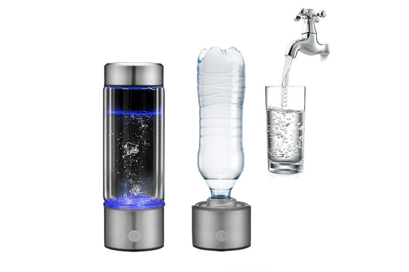 2Pcs Hydrogen Rich Water Ionizer Generator Bottle Cup USB Portable Mug Water Gen Carousel 6
