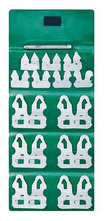 INSIZE Radius Gauge Set Accuracy +/-0.05mm 463N67 Carousel 1