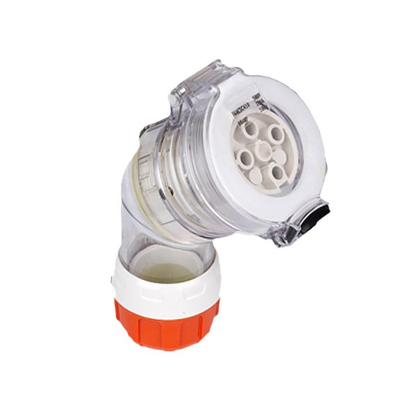 3Ph 10A 4 pin Angle Socket Carousel 1